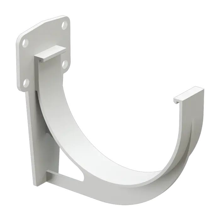 Кронштейн желоба Docke Premium пломбир (RAL 9003)-mini