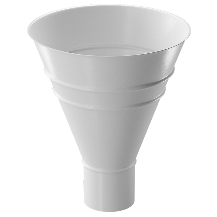 Воронка водосборная Docke Stal Premium, RAL 9010-mini