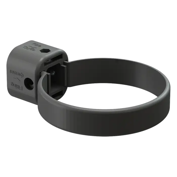 Хомут универсальный Docke Lux графит (RAL 7024)-mini