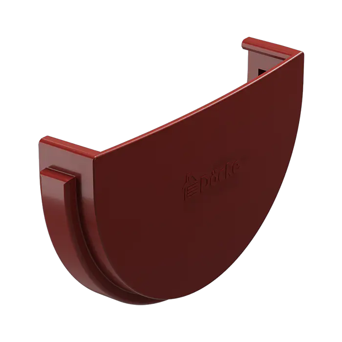 Заглушка желоба Docke Standard красный (RAL 3005)-mini