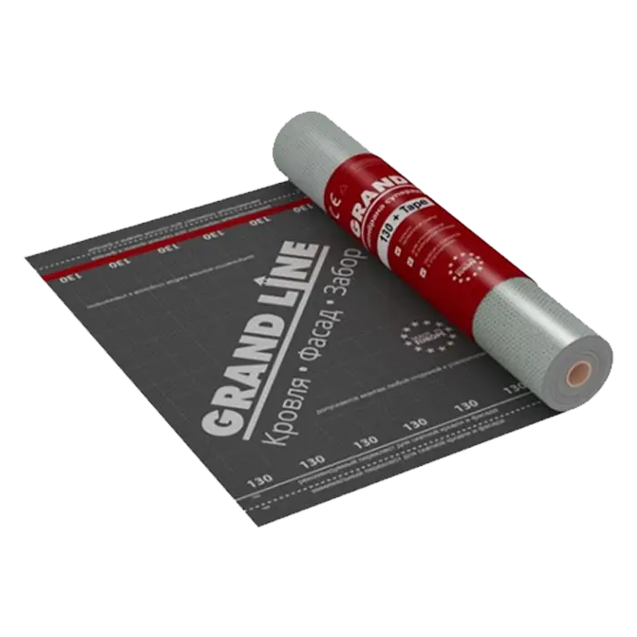 Мембрана супердиффузионная Grand Line 130+TAPE , 75м2-mini