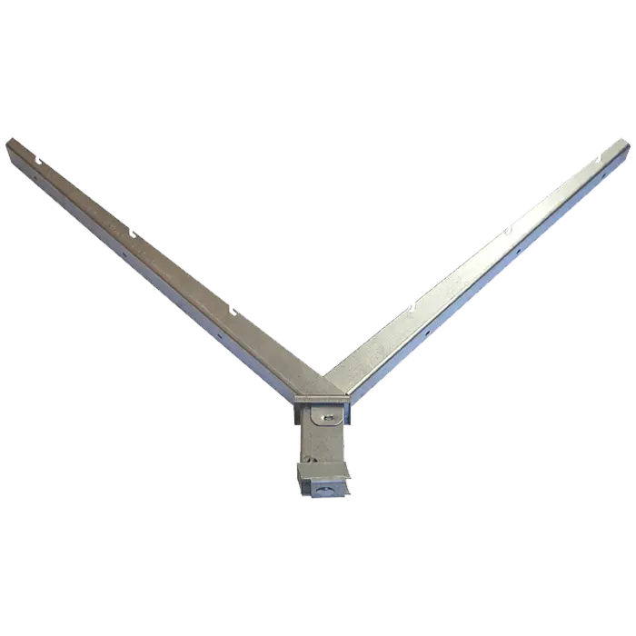 Наконечник V на столб 62х55 Zn-mini