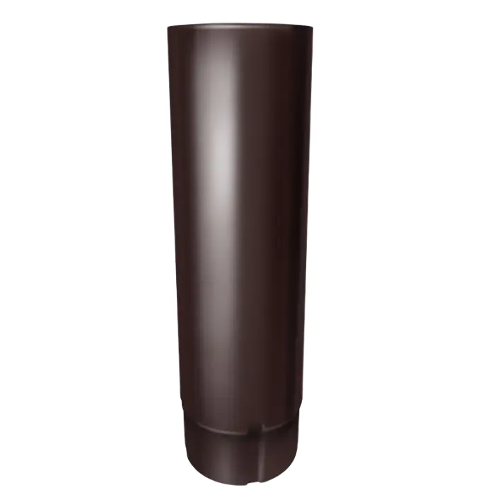 Труба водосточная 3 м 100 мм Grand Line PU 150/100 мм, RAL 8017-mini