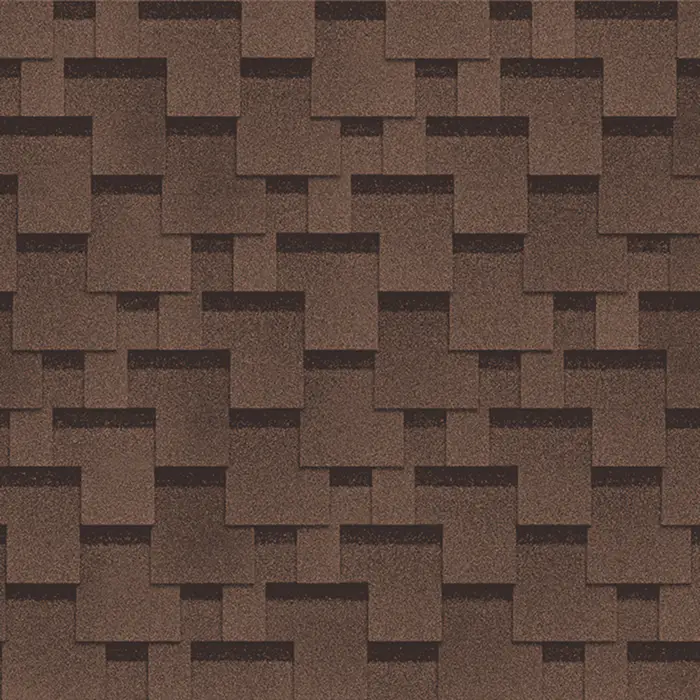 Гибкая черепица SHINGLAS Фокстрот, Кедр-mini