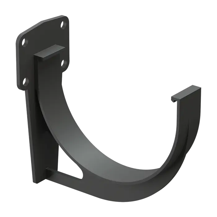 Кронштейн желоба Docke Premium графит (RAL 7024)-mini