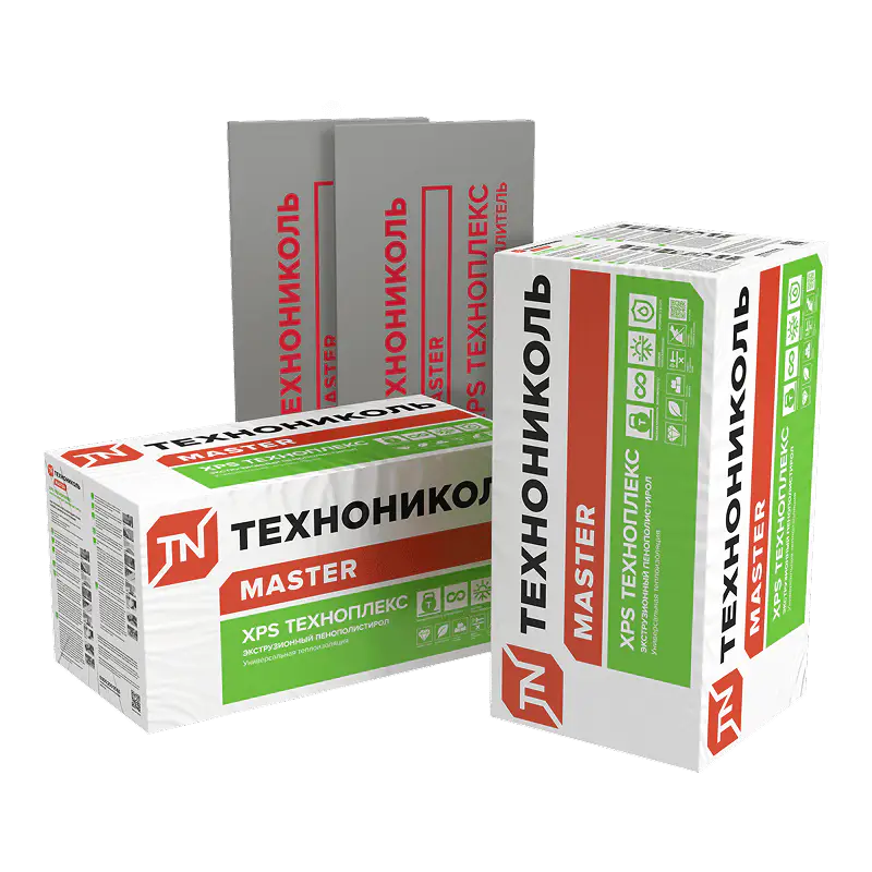 Экструзионный пенополистирол (XPS) ТЕХНОНИКОЛЬ ТЕХНОПЛЕКС 1180х580х100 мм, L-кромка, 4 шт-mini