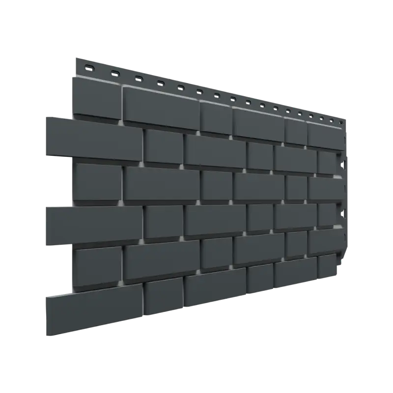 Фасадная панель Docke Флемиш, Standard, Тёмно-серый-mini