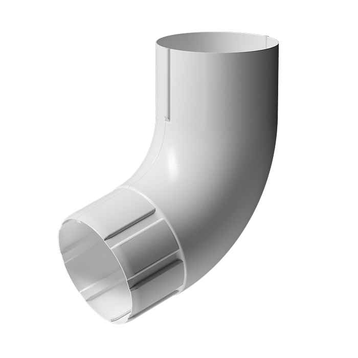 Колено водосточной трубы Docke Stal Premium, RAL 9010-mini