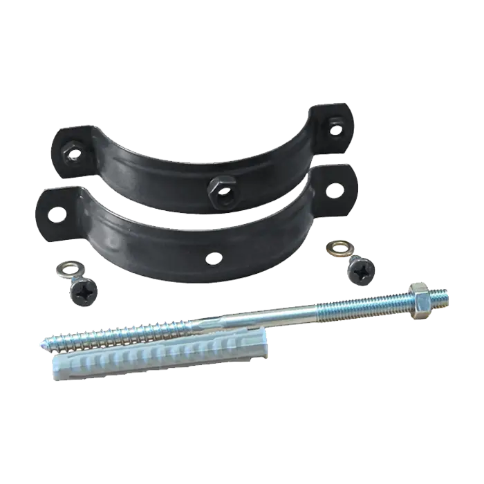 Хомут трубы на кирпич Grand Line PE 125/90 мм, RAL 7024-mini