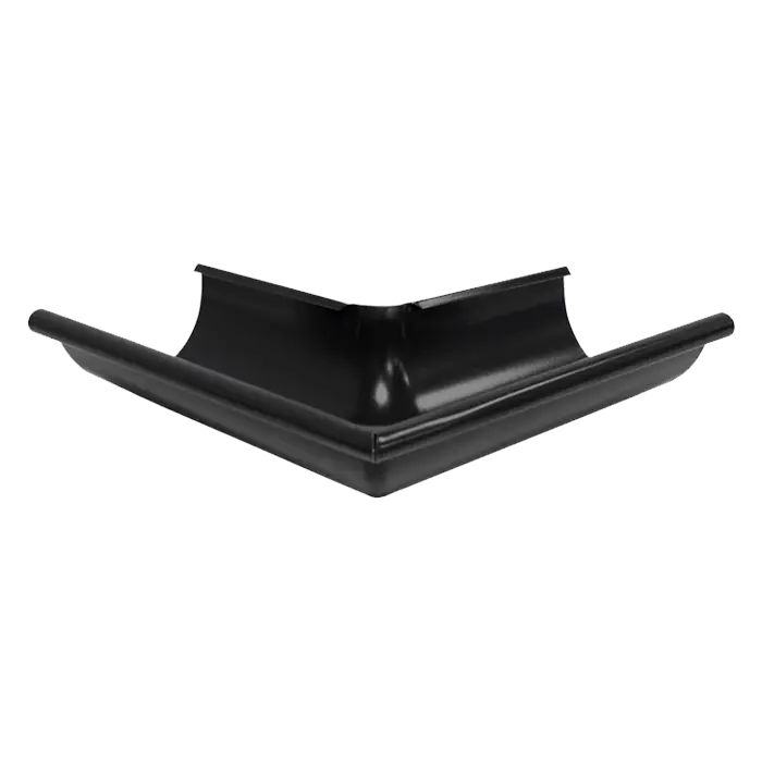 Угол желоба внешний 90° Grand Line PU Matt 150/100 мм, RAL 9005-mini