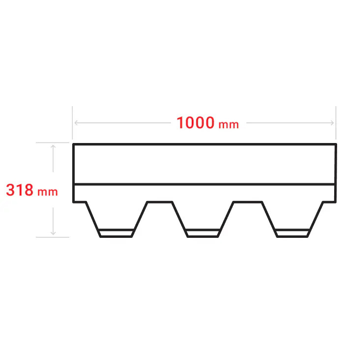 Гибкая черепица SHINGLAS Вестерн, Ниагара-mini