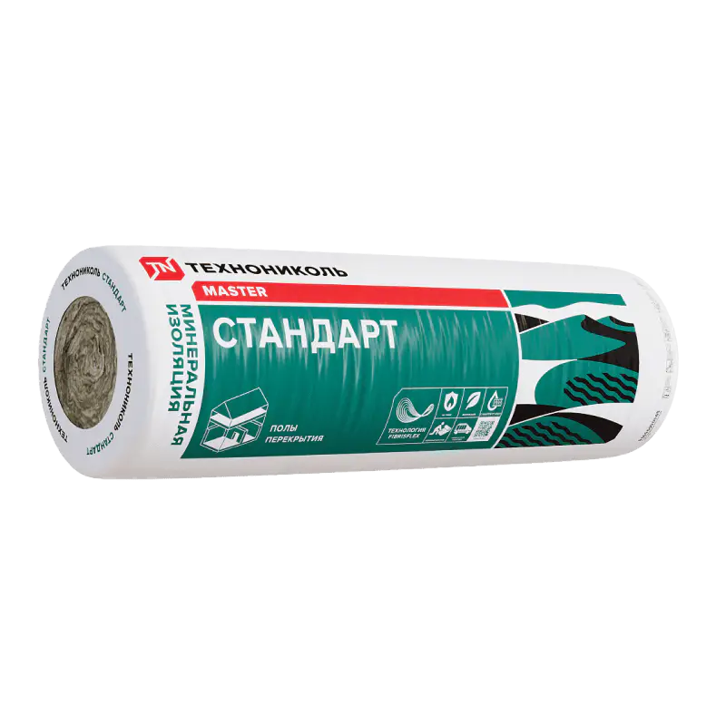 Минеральная изоляция ТЕХНОНИКОЛЬ Стандарт, 6150x1220x50 мм-mini