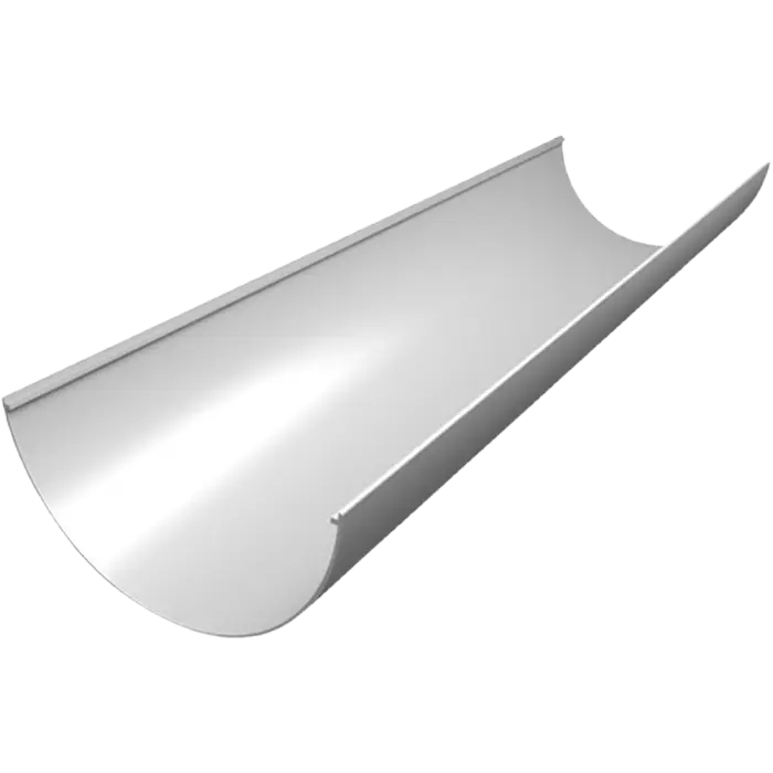 Желоб Grand Line Классика 120 ПВХ 3м белый (RAL 9003)-mini