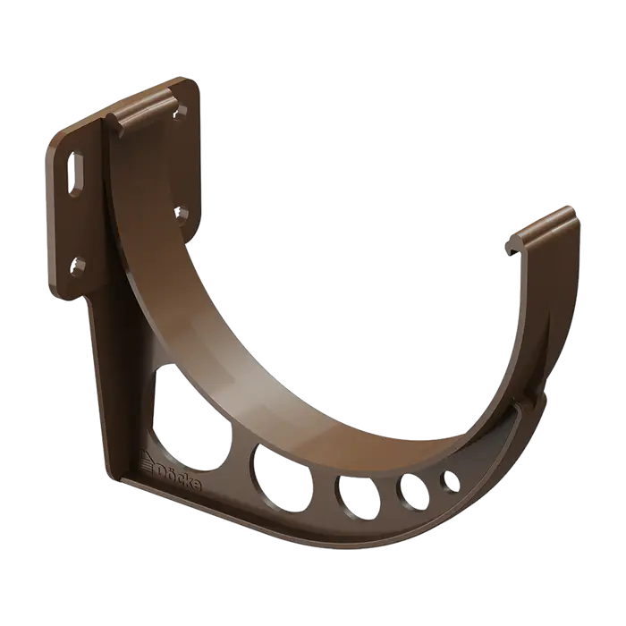 Кронштейн желоба Docke Standard светло-коричневый (RAL 8017)-mini