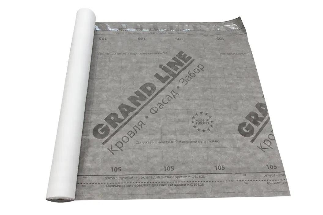 Мембрана супердиффузионная Grand Line 105+TAPE , 75м2-mini