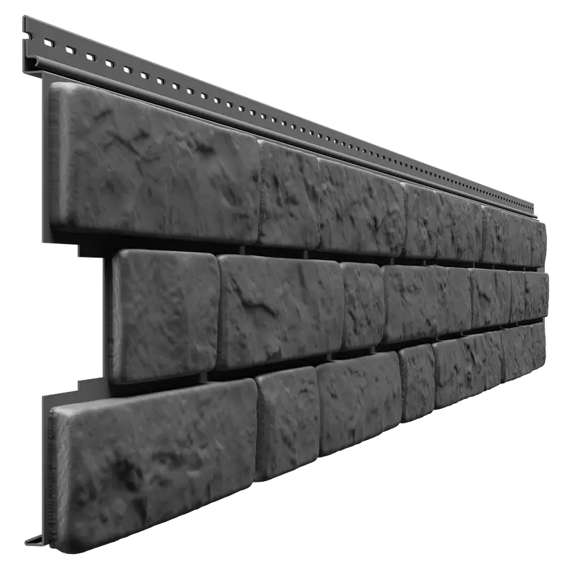 Виниловый сайдинг под камень Bergart Docke Lux 1.8 м, Корунд-mini