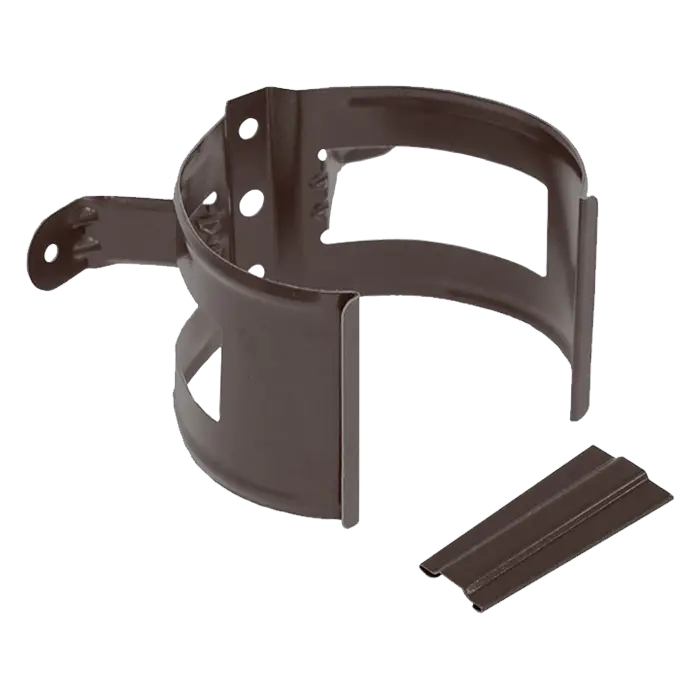 Кронштейн трубы на дерево Grand Line PU Matt 150/100 мм, RAL 8017-mini