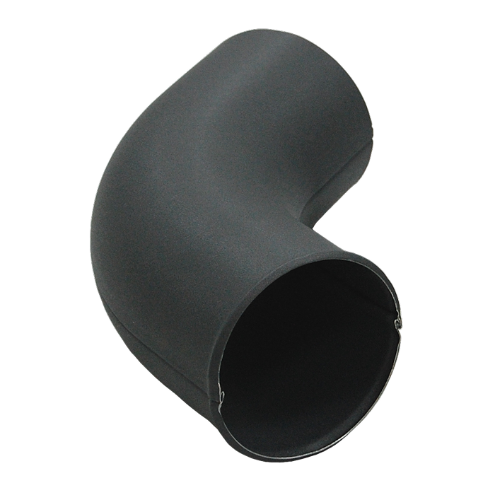 Колено стока Grand Line PU Matt 125/90, RAL 7024-mini