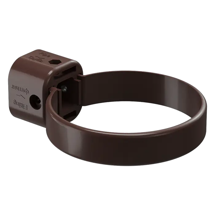 Хомут универсальный Docke Lux шоколад (RAL 8019)-mini
