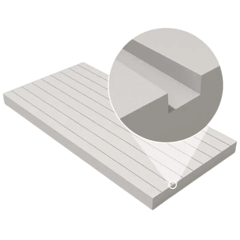 Экструзионный пенополистирол (XPS) ТЕХНОНИКОЛЬ ТЕХНОПЛЕКС FAS/2 S/1 1180х580х50 мм, L-кромка, 8 шт-mini