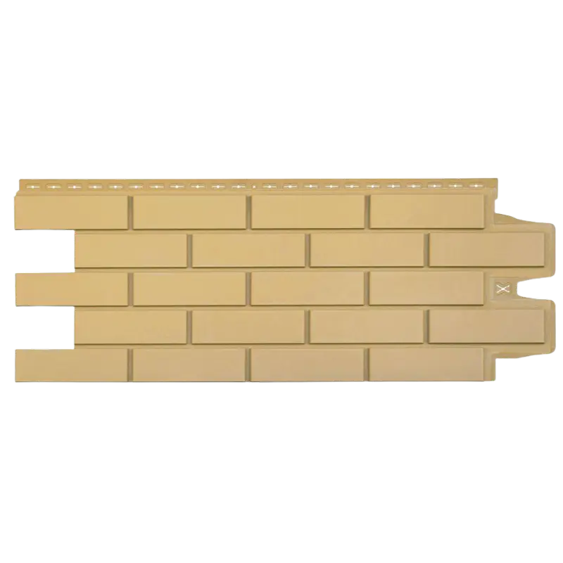 Фасадная панель Grand Line Клинкерный кирпич, Classic, Песочный-mini