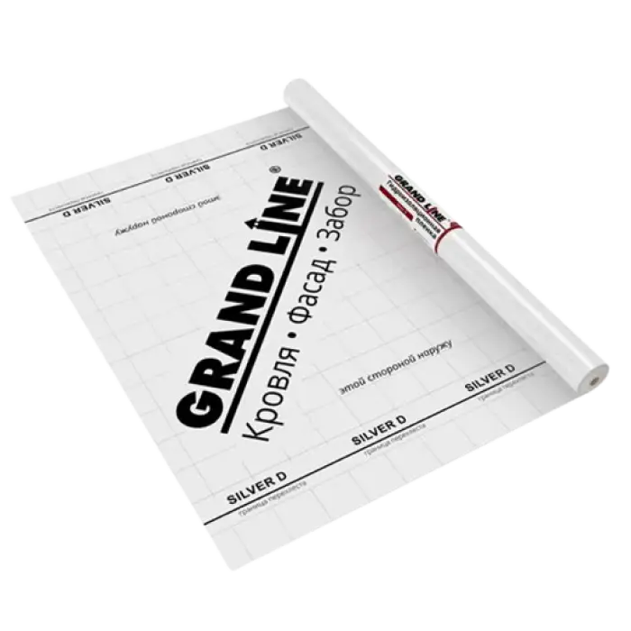 Гидроизоляционная пленка Grand Line Silver D , 75м2-mini