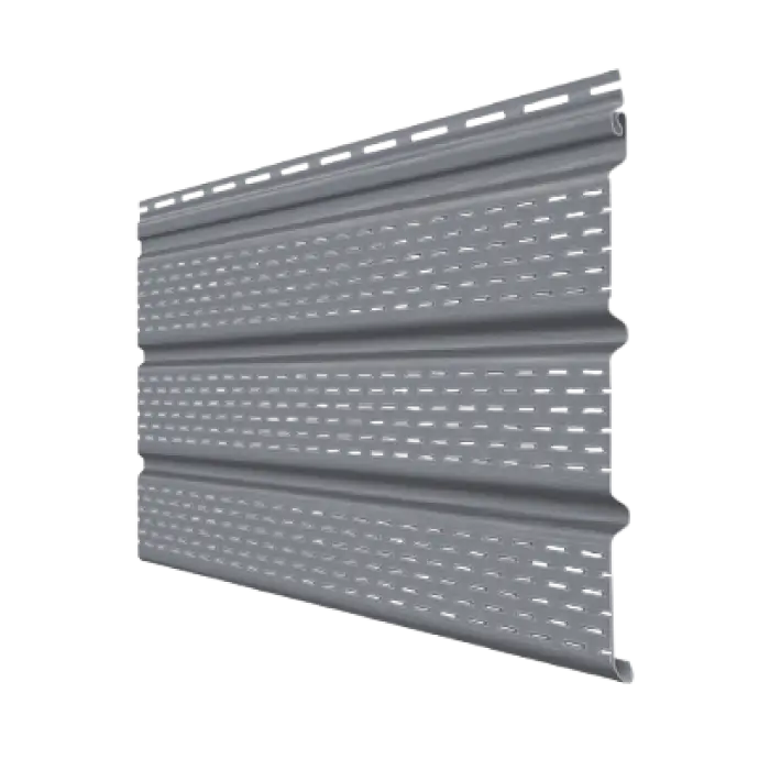 Софит Classic Grand Line, полностью перфорированный, серый графит, 3м-mini