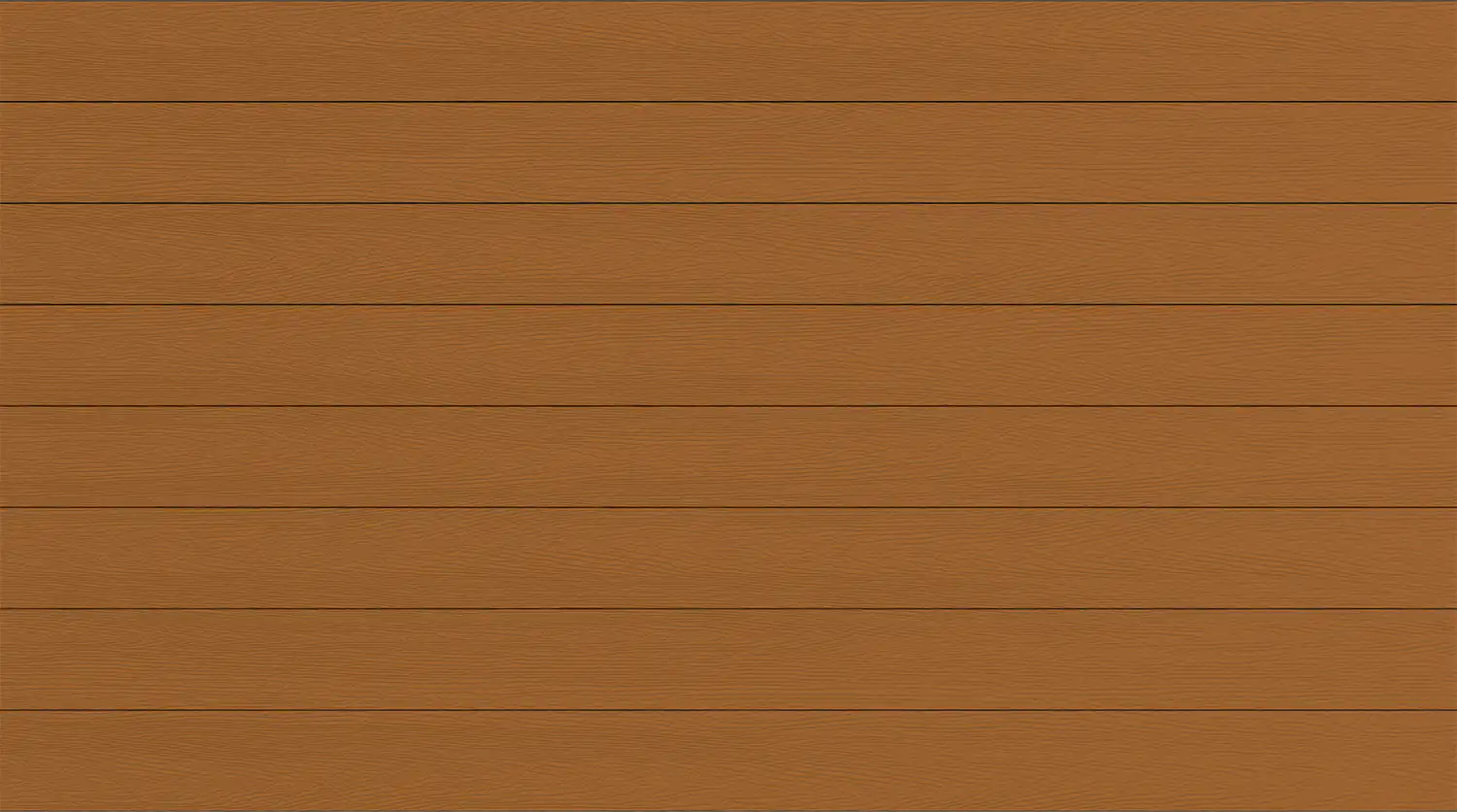 Фиброцементный сайдинг Decover 3600x190x8мм, Caramel-mini