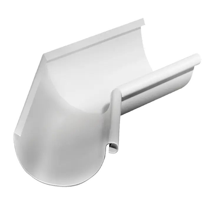 Угол желоба внутренний 135° Grand Line PU 150/100 мм, RAL 9003-mini