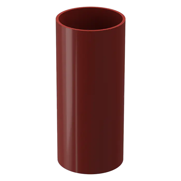 Труба водосточная 3 м Docke Standard красный (RAL 3005)-mini