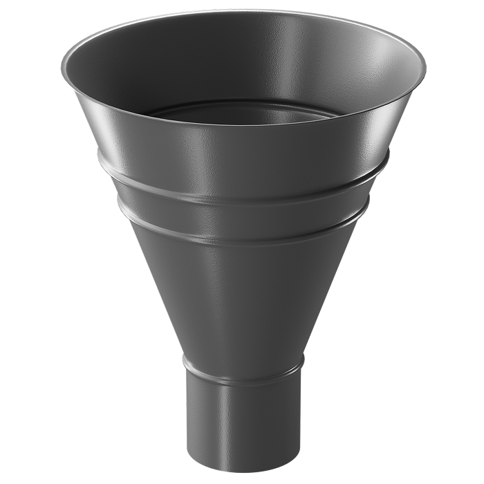 Воронка водосборная Docke Stal Premium, RAL 7024-mini