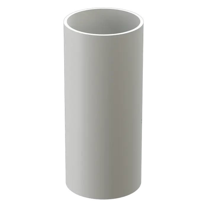 Труба водосточная 3 м Docke Premium пломбир (RAL 9003)-mini