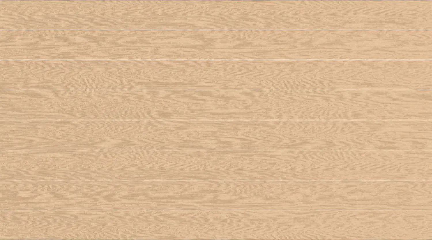 Фиброцементный сайдинг Decover 3600x190x8мм, Sandy-mini