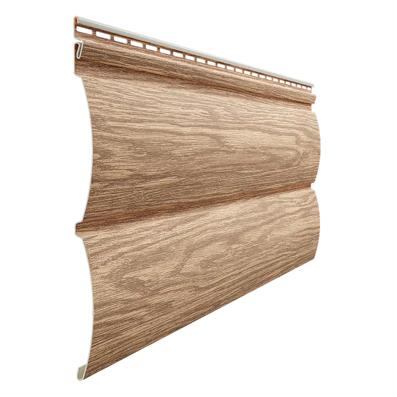 Виниловый сайдинг Блок-Хаус D4.7T Монреаль Docke Lux 3.6 м, Рябина-mini