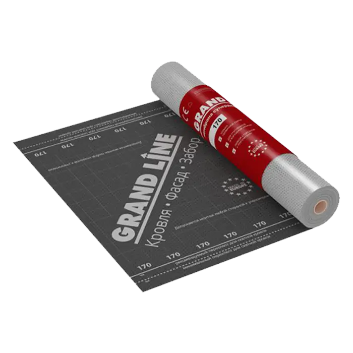 Мембрана супердиффузионная Grand Line 170+TAPE , 75м2-mini
