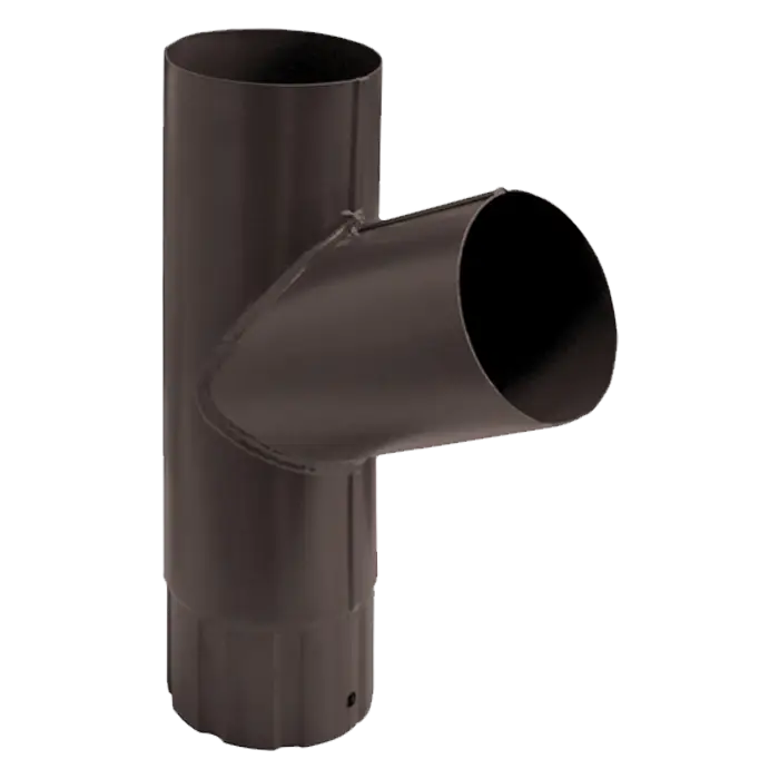 Тройник трубы 100 мм Grand Line PU Matt 150/100 мм, RAL 8017-mini