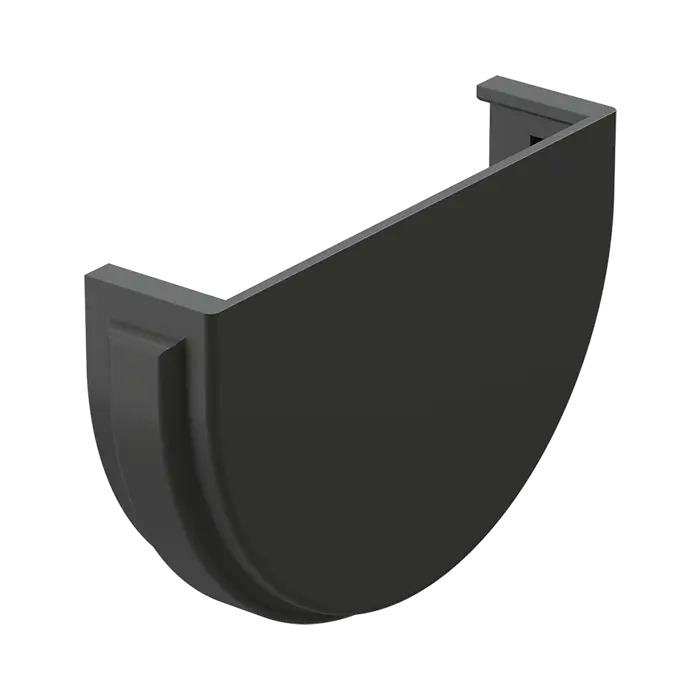 Заглушка желоба Docke Premium графит (RAL 7024)-mini