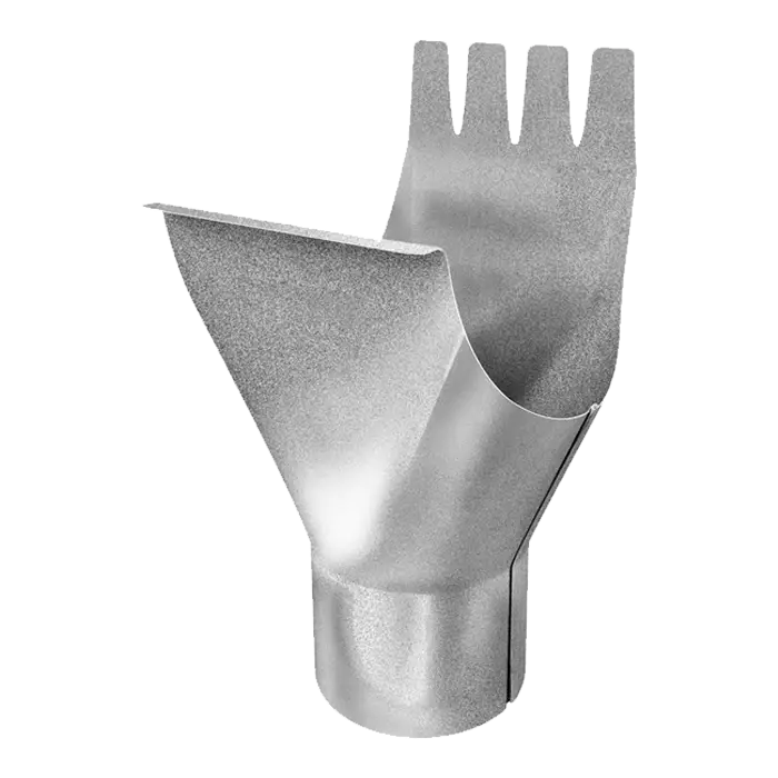 Воронка желоба Grand Line PE 125/90 мм, Zn-mini