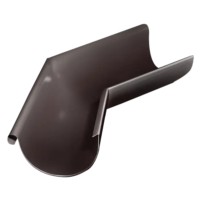 Угол желоба внешний 135° Grand Line PU 150/100 мм, RAL 8017-mini