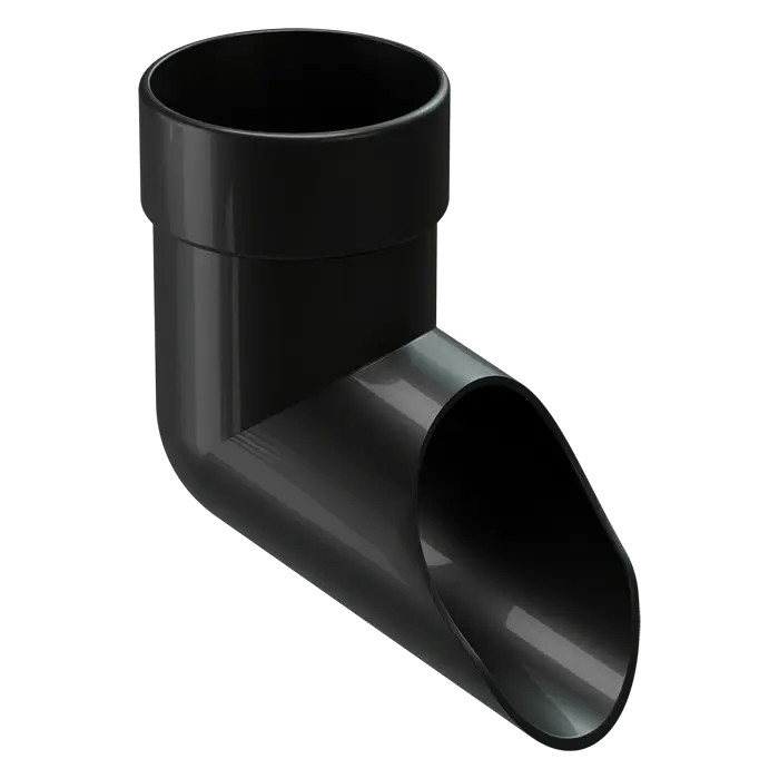 Наконечник для водосточной трубы Docke Lux карбон (RR 33)-mini