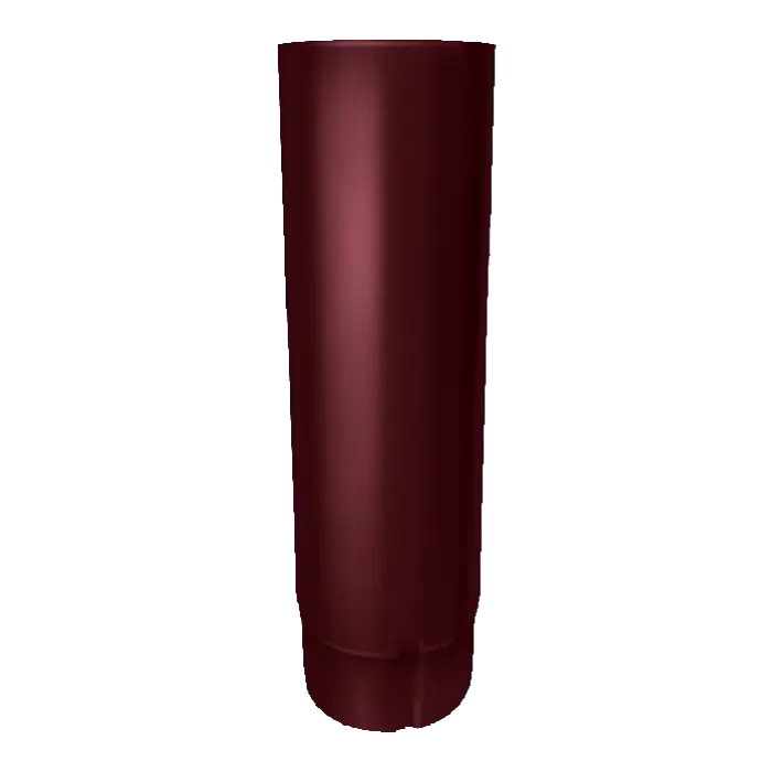 Труба водосточная 3 м 90 мм Grand Line PE 125/90 мм, RAL 3005-mini