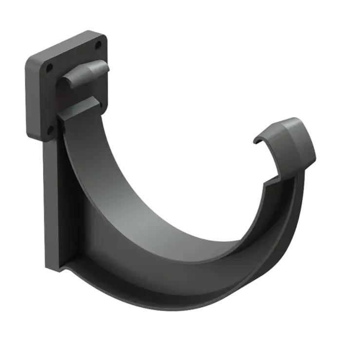Кронштейн желоба Docke Lux графит (RAL 7024)-mini