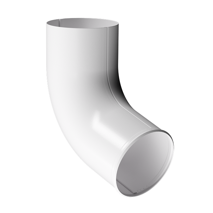 Отвод водосточной трубы Docke Stal Premium, RAL 9010-mini