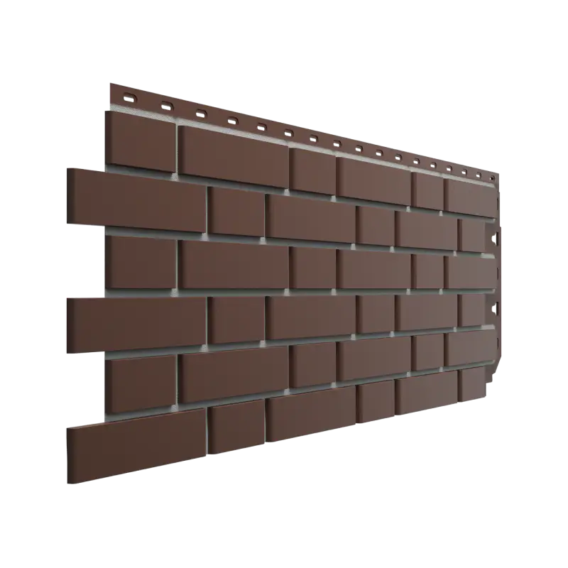 Фасадная панель Docke Флемиш, Standard, Коричневый-mini