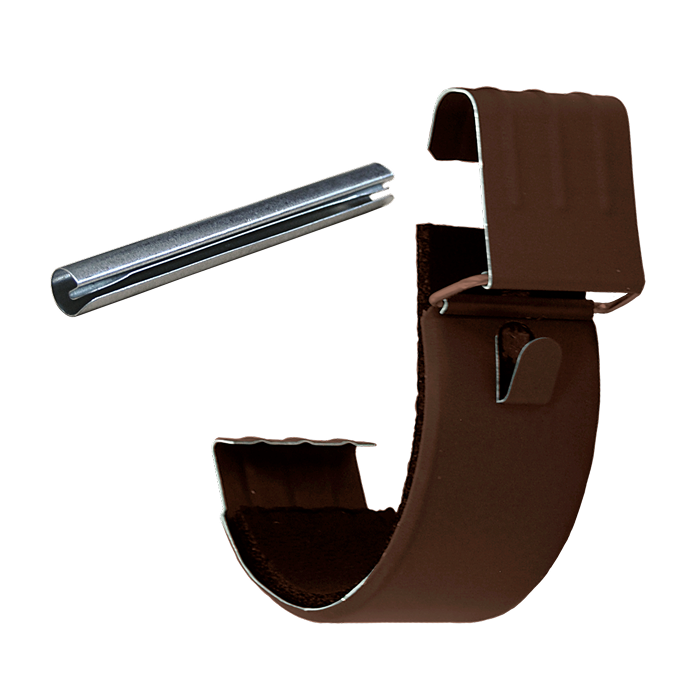 Соединитель желоба Grand Line PU Matt 125/90, RAL 8017-mini