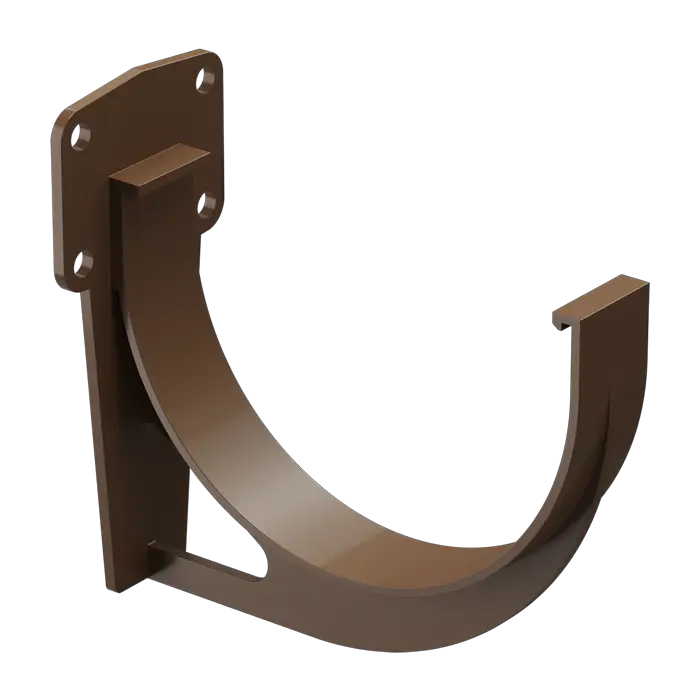Кронштейн желоба Docke Premium каштан (RAL 8017)-mini