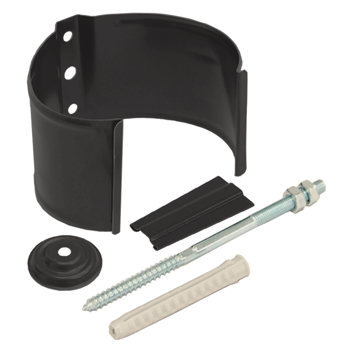 Кронштейн трубы на кирпич Grand Line PU Matt 125/90, RR 32-mini