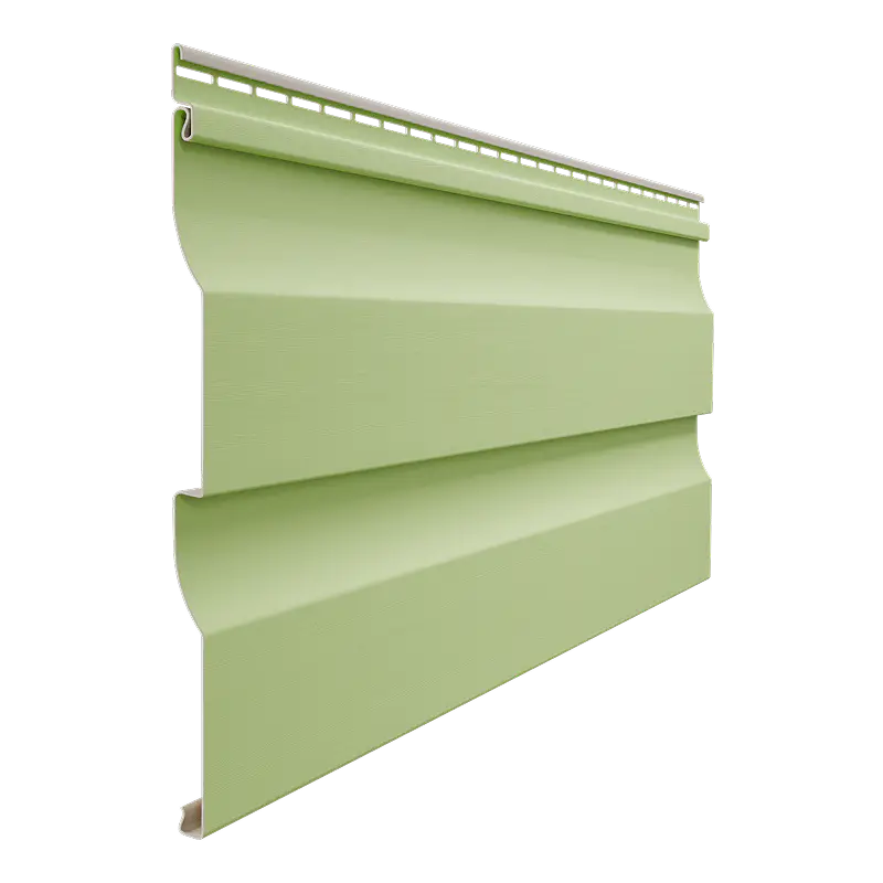 Виниловый сайдинг Корабельный брус D4.5D PASTEL Docke Premium 3.6 м, Киви-mini