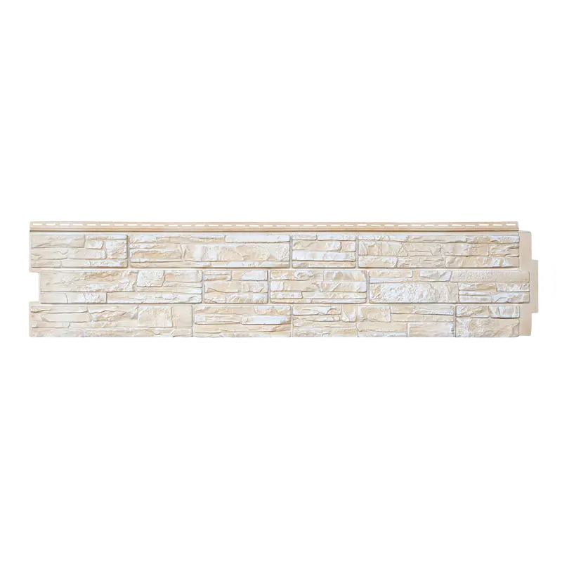 Фасадная панель ЯФАСАД Grand Line Крымский сланец, Classic, Слоновая кость-mini