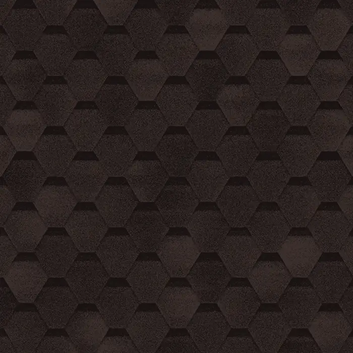 Гибкая черепица SHINGLAS Оптима, Соната, Коричневый-mini